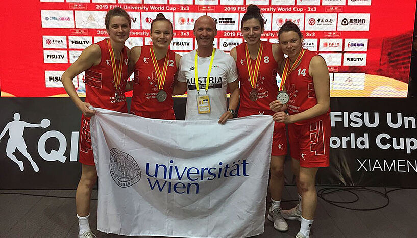 Damenmannschaft Uni Wien Basketball