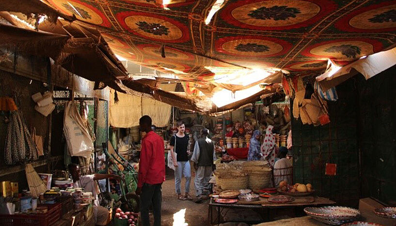 Markt in Omdurman 
