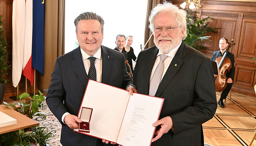 Anton Zeilinger wird Ehrenbürger der Stadt Wien