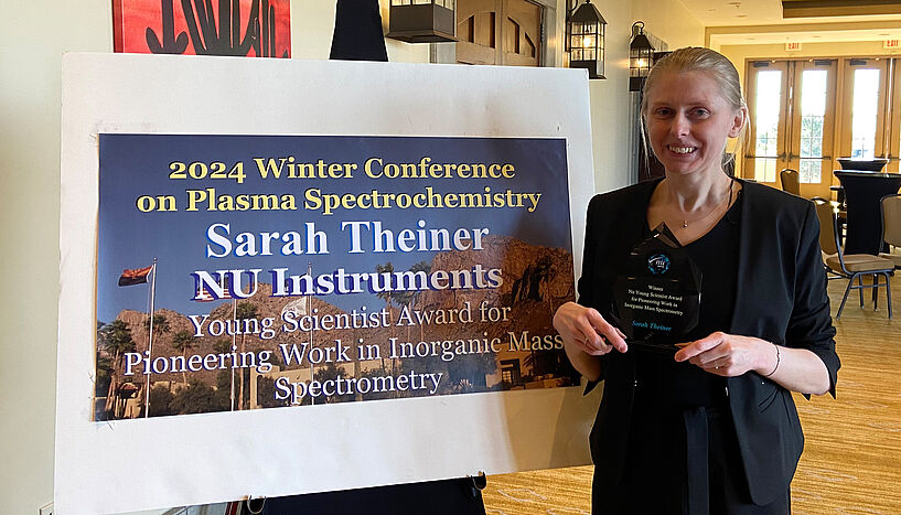 Young Scientist Award für Sarah Theiner
