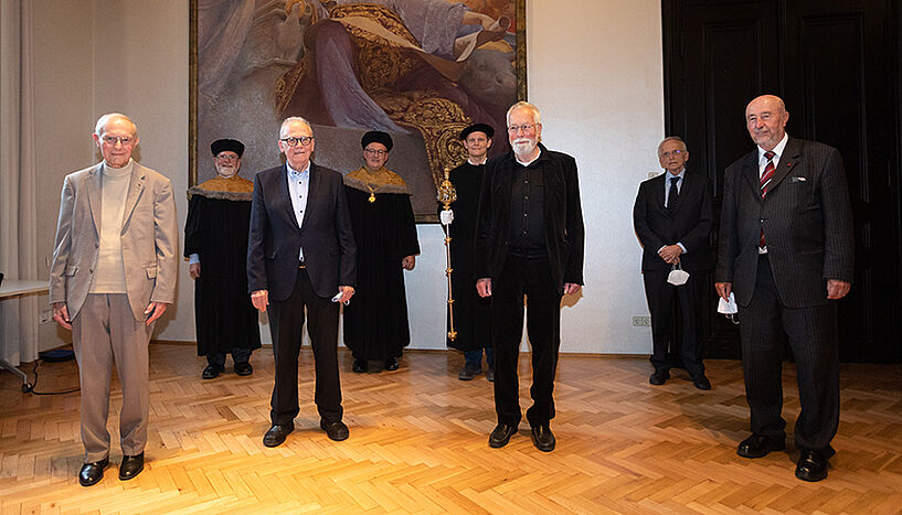 Verleihung der goldenen Ehrendoktorate an der Katholisch-Theologischen Fakultät.