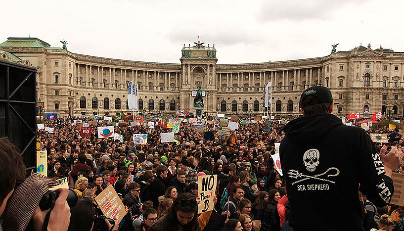 Klimastreik am Heldenplatz, Wien