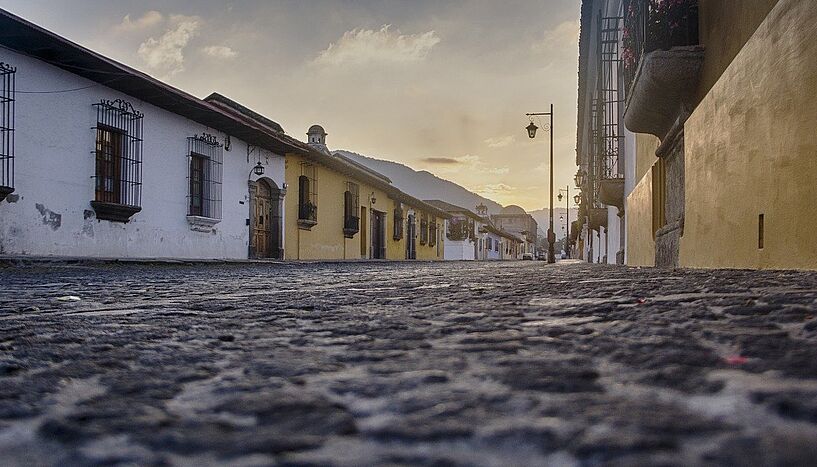 Straße in Guatemala