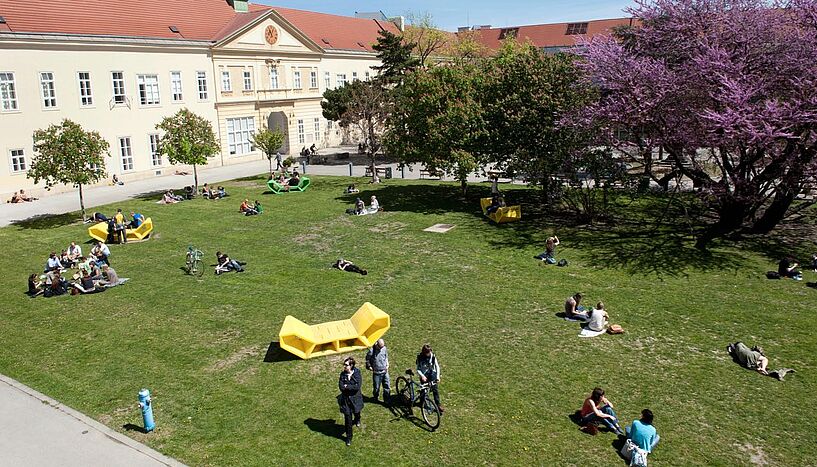 Campus der Uni Wien