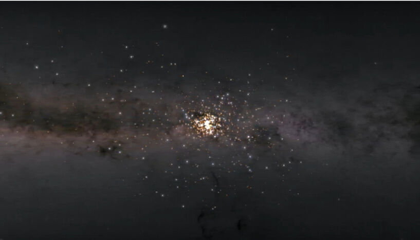 Alpha Persei star cluster 