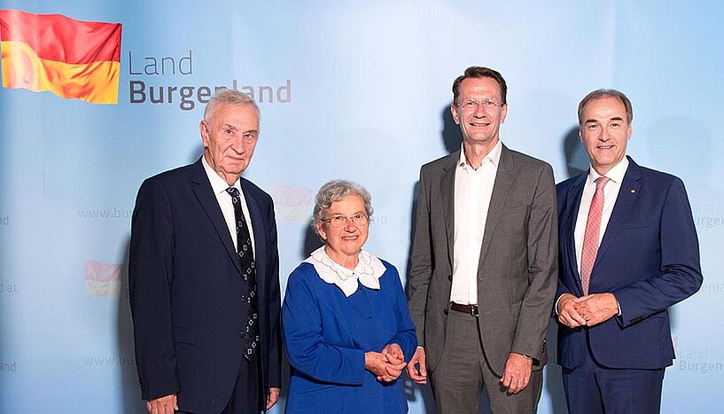 Erich Draganits erhält Wissenschaftspreis des Landes Burgenland.
