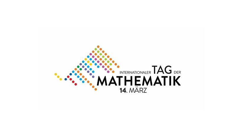 Bild vom Logo des internationalen Tages der Mathematik am 14. März.