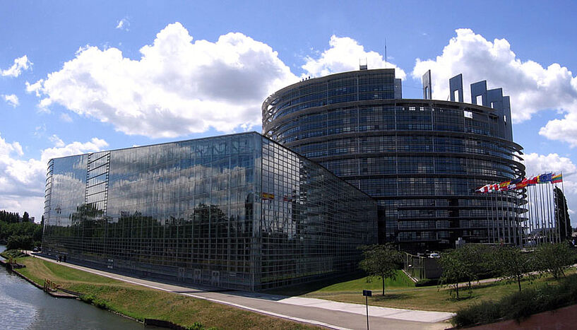 Das Europäische Parlament in Straßburg (Copyright: Felix König)